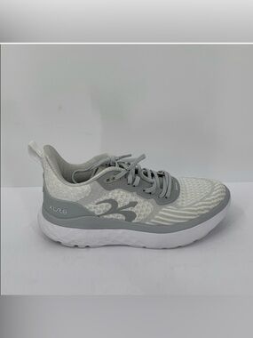 GDefy Gravity Defyer running shoe sneaker gray white VersoCloud insole women 8.5